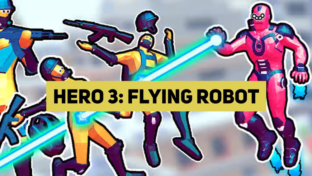 Hero 3 Flying Robot